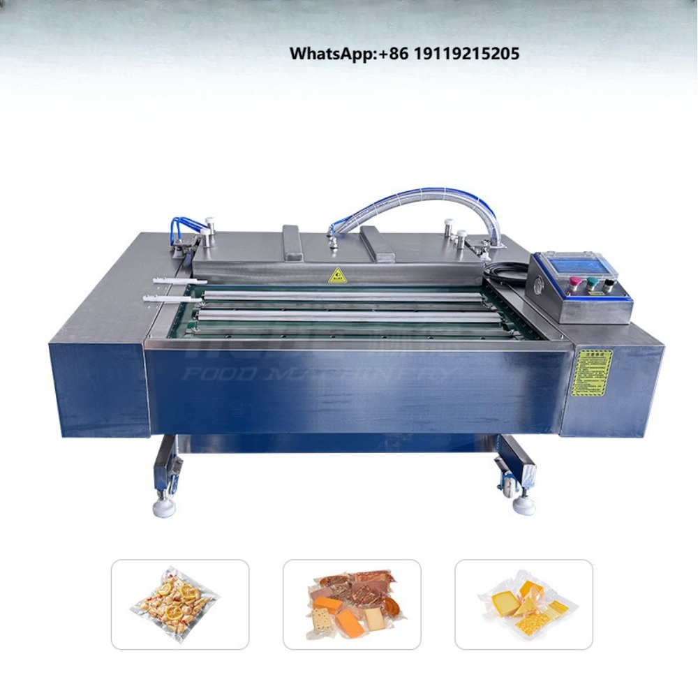 Food Vacuum Sealer Machine - Rollende Vakuumverpackungsmaschine Kontinuierliche Vollautomatische Verpackungsanlage Kommerzieller