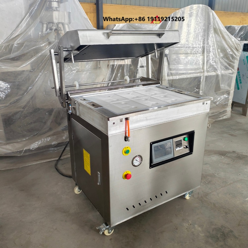 Food Vacuum Sealer Machine - Automatische Edelstahl-Vakuumverpackungsmaschine Hocheffizienter Lebensmittelversiegler für Fleisch,