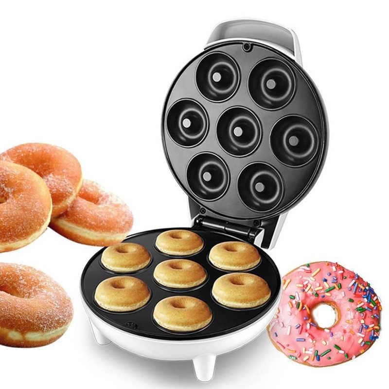 Mini Waffle Maker Machine - 1200W Mini Elektrische Donut Maker Haushalt
