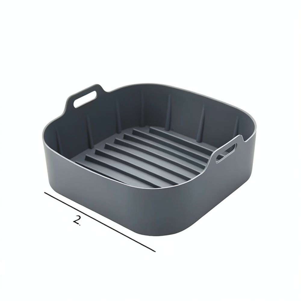 Quadratischer Silikon-Auflaufk – Air Fryer Silicone Pot Liner Bewertung und Preis