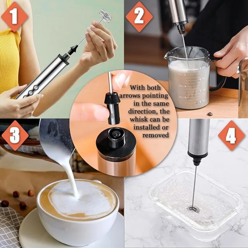 3-in-1 Elektrischer Handmilcha – Electric Milk Frother Handheld Bewertung und Preis