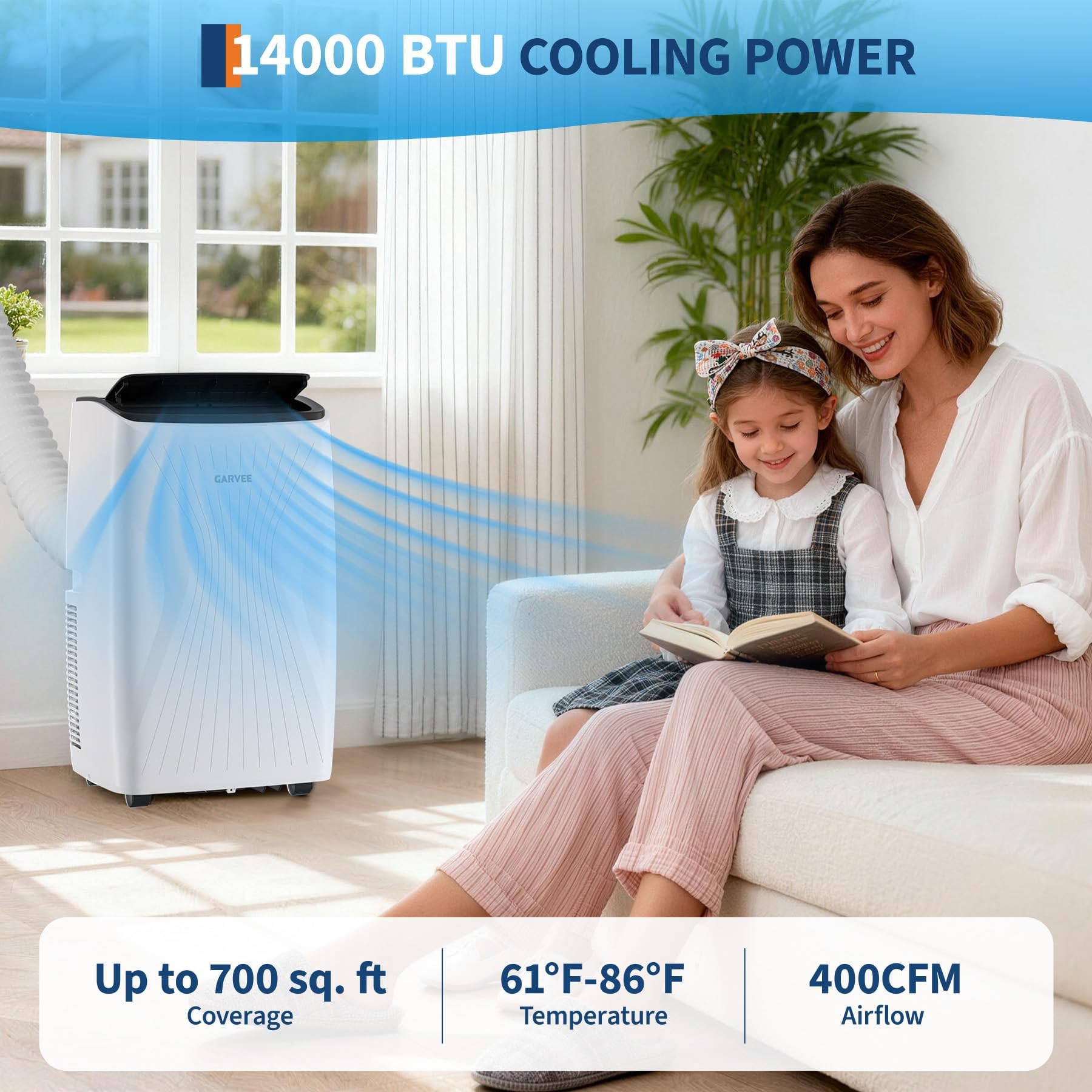14.000 BTU Tragbare Klimaanlag – Air Conditioners Bewertung und Preis